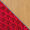 glossy red & natural oak
